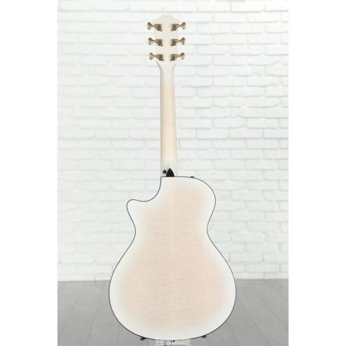  Taylor Custom Grand Concert Acoustic-electric Guitar - White Pearl Burst