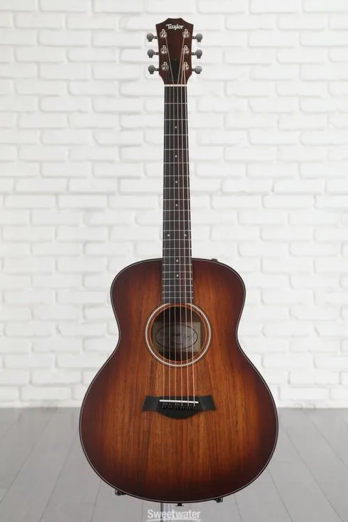  Taylor GS Mini-e Koa Plus Left-Handed - Shaded Edgeburst