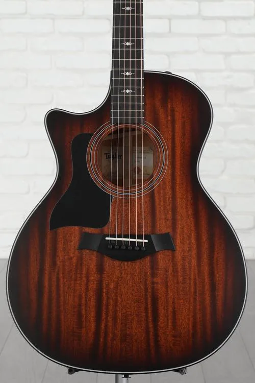  Taylor 324ce Left-handed Acoustic-electric Guitar - Shaded Edgeburst