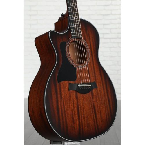  Taylor 324ce Left-handed Acoustic-electric Guitar - Shaded Edgeburst