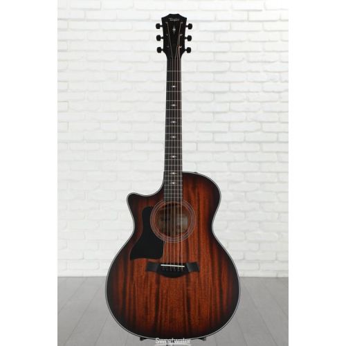  Taylor 324ce Left-handed Acoustic-electric Guitar - Shaded Edgeburst