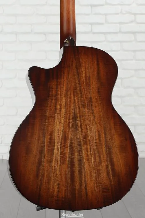  Taylor Custom Catch #17 Grand Auditorium C24ce B4017 Acoustic-electric Guitar - Tobacco Shaded Edgeburst