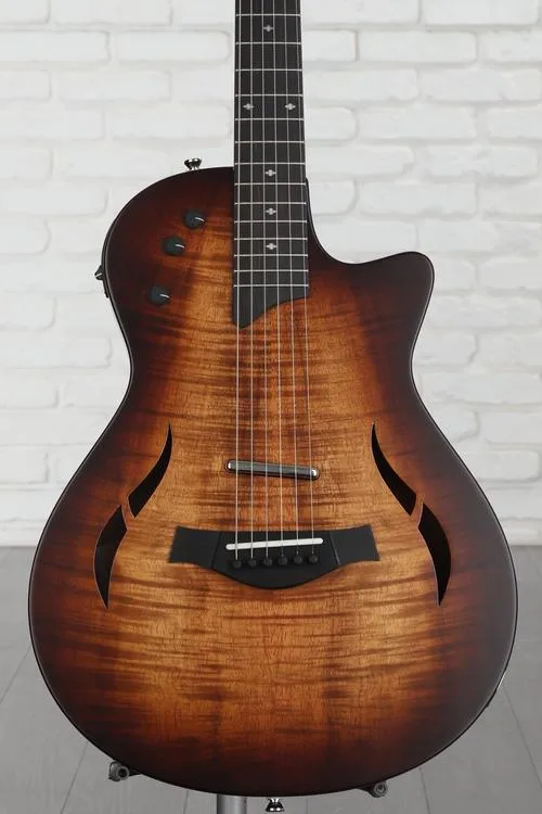 Taylor T5z Classic Koa Hollowbody Electric Guitar - Shaded Edgeburst Sweetwater Exclusive Demo