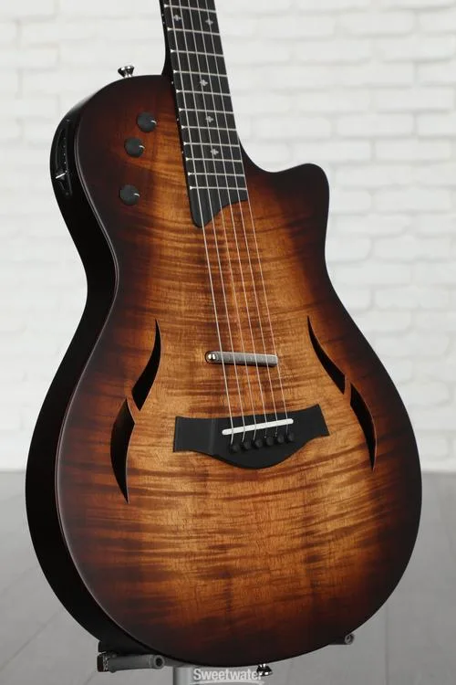  Taylor T5z Classic Koa Hollowbody Electric Guitar - Shaded Edgeburst Sweetwater Exclusive Demo