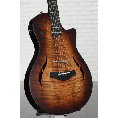  Taylor T5z Classic Koa Hollowbody Electric Guitar - Shaded Edgeburst Sweetwater Exclusive Demo