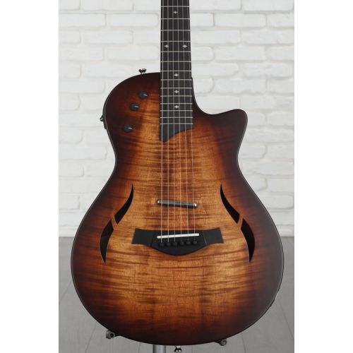  Taylor T5z Classic Koa Hollowbody Electric Guitar - Shaded Edgeburst Sweetwater Exclusive Demo