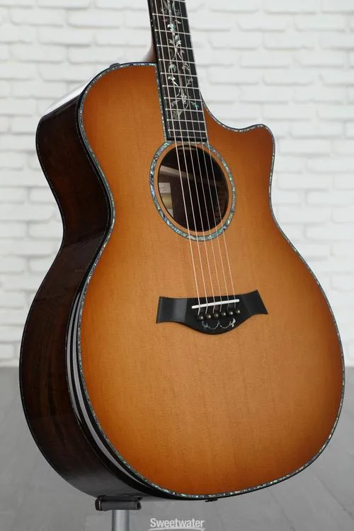 Taylor 50th-anniversary PS14ce LTD Acoustic-electric Guitar - Shaded Edgeburst