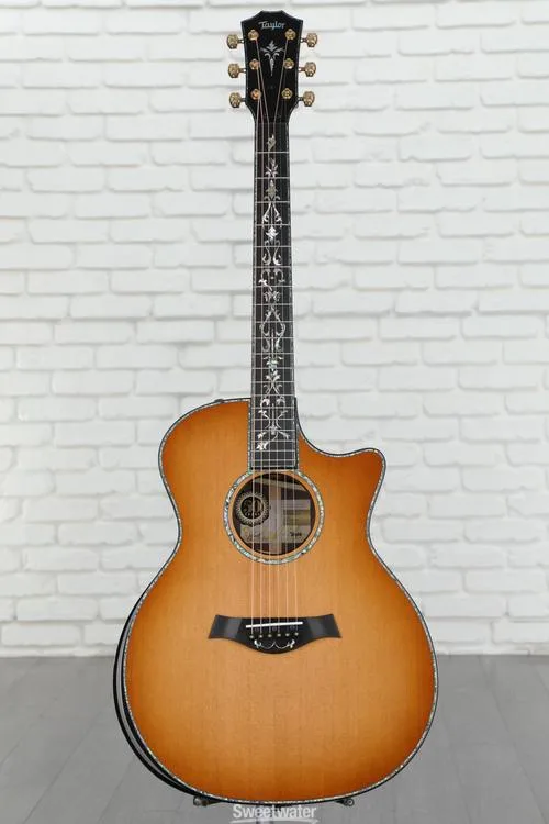  Taylor 50th-anniversary PS14ce LTD Acoustic-electric Guitar - Shaded Edgeburst