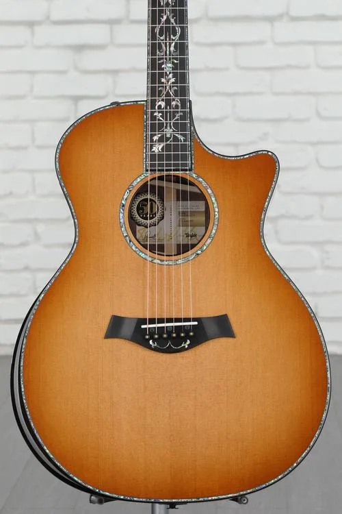  Taylor 50th-anniversary PS14ce LTD Acoustic-electric Guitar - Shaded Edgeburst