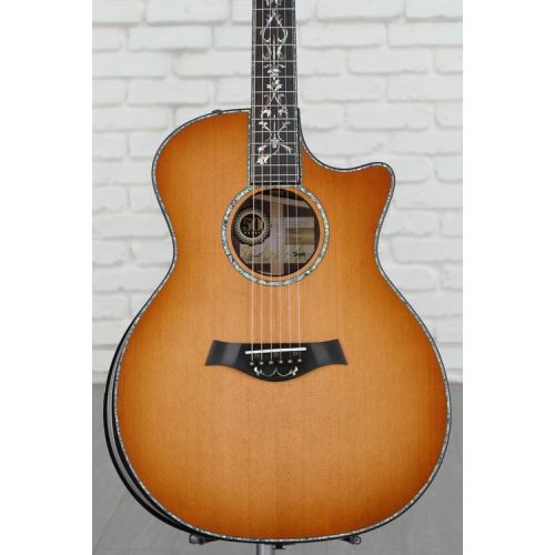  Taylor 50th-anniversary PS14ce LTD Acoustic-electric Guitar - Shaded Edgeburst