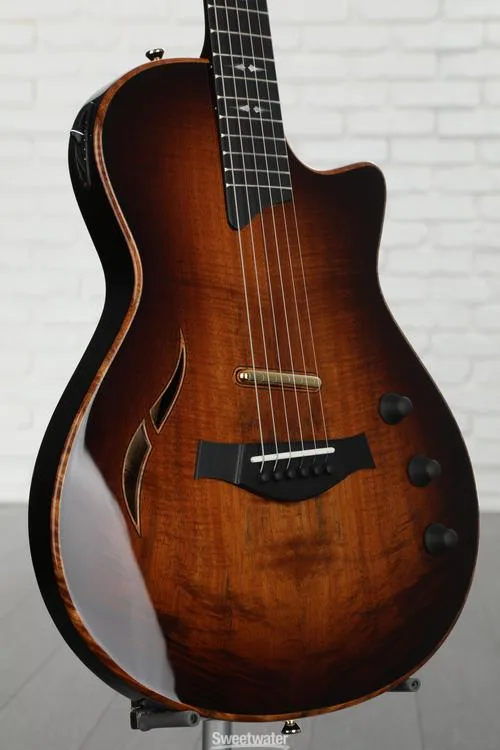  Taylor T5z Custom Koa Hollowbody Electric Guitar - Shaded Edge Burst
