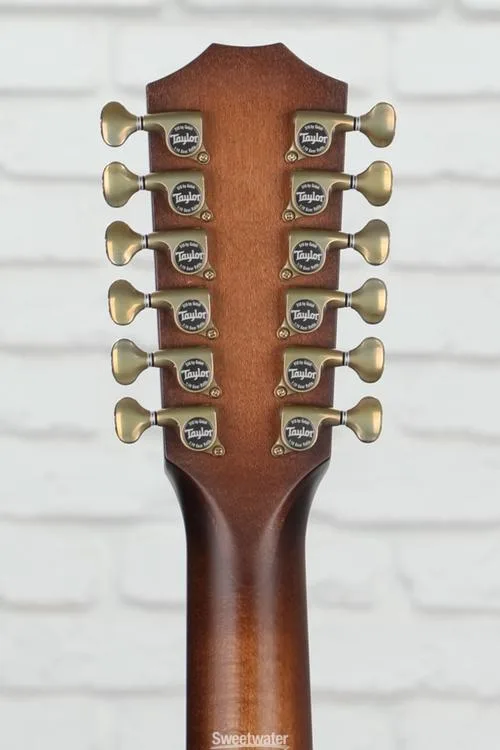  Taylor 652ce Builder's Edition 12-string Acoustic-electric Guitar - Wild Honey Burst Demo