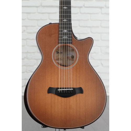  Taylor 652ce Builder's Edition 12-string Acoustic-electric Guitar - Wild Honey Burst Demo