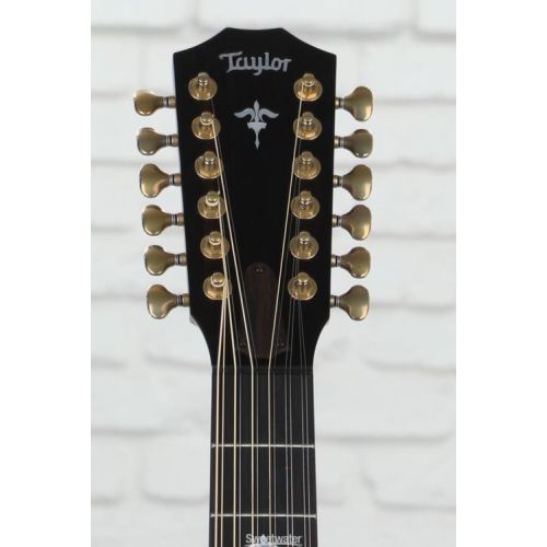  Taylor 652ce Builder's Edition 12-string Acoustic-electric Guitar - Wild Honey Burst Demo