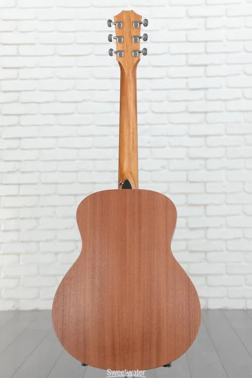  Taylor GS Mini Mahogany Acoustic Guitar - Natural with Black Pickguard Demo