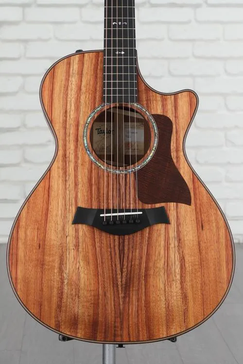  Taylor 722ce Grand Concert V-class Acoustic-electric Guitar - Natural Hawaiian Koa Top