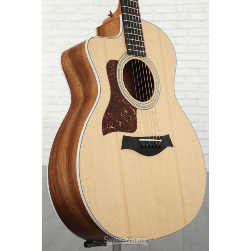  Taylor 214ce Left-handed Acoustic-electric Guitar - Layered Koa Back and Sides