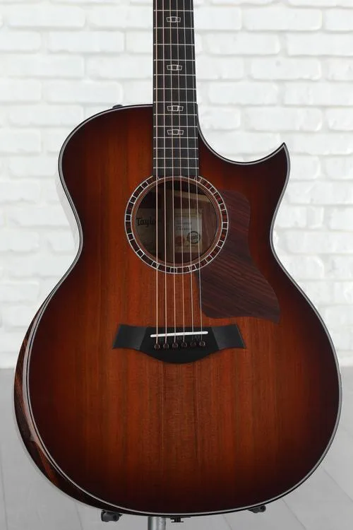  Taylor Custom #32 Grand Auditorium Acoustic-electric Guitar - Shaded Edgeburst