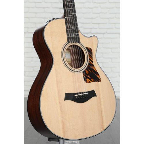  NEW
? Taylor 352ce 12-string Acoustic-electric Guitar - Natural with Firestripe Pickguard