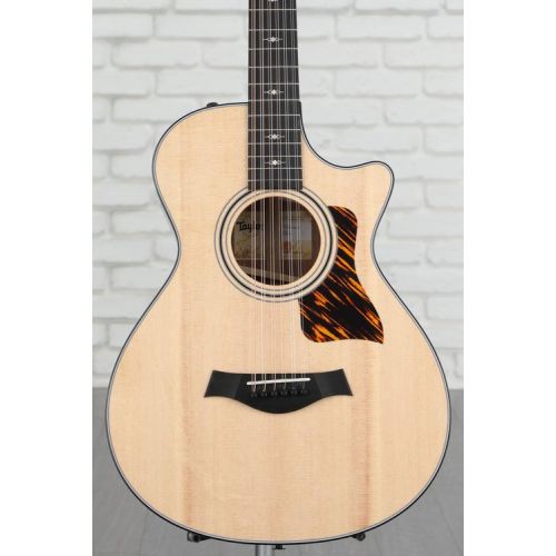  NEW
? Taylor 352ce 12-string Acoustic-electric Guitar - Natural with Firestripe Pickguard