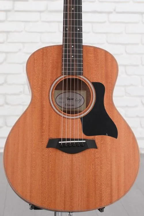  Taylor GS Mini Mahogany Acoustic Guitar - Natural with Black Pickguard