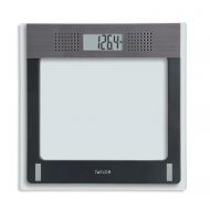 Taylor Electronic Glass Talking Bathroom Scale, 440 Lb. Capacity