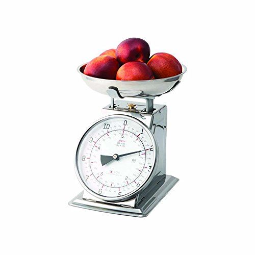  Taylor Precision Products Taylor Stainless Steel Analog Kitchen Scale, 11 Lb. Capacity: Mechanical Kitchen Scales: Kitchen & Dining