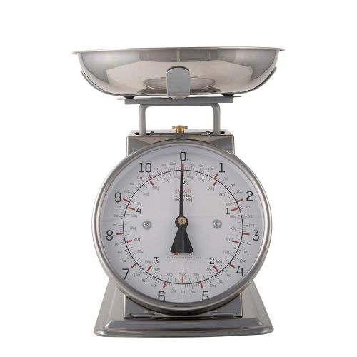  Taylor Precision Products Taylor Stainless Steel Analog Kitchen Scale, 11 Lb. Capacity: Mechanical Kitchen Scales: Kitchen & Dining