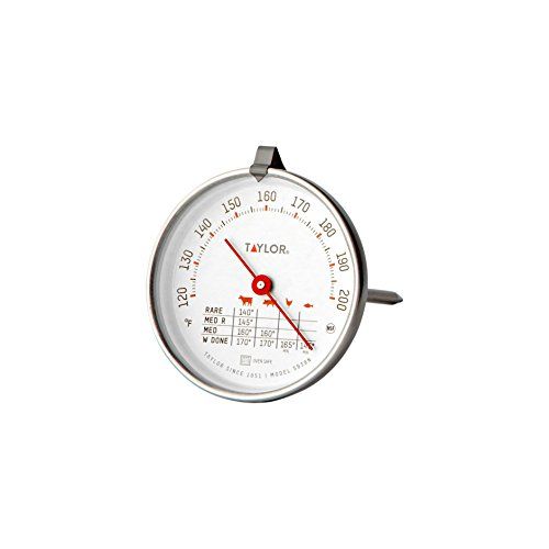  Taylor Precision Products 3 Inch Leave-in Meat/Roast Thermometer, 1 EA, Silver: Instant Read Thermometers: Kitchen & Dining