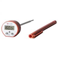 Taylor Precision Products Taylor Commercial Waterproof Cooking Digital Quick Read Thermometer, One Size, Red: Kitchen & Dining