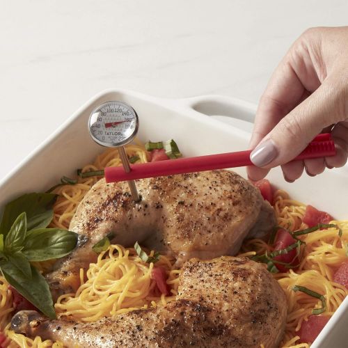  Taylor Precision Products 3512 Instant Pocket Thermometer, 0-220 Deg F, 1 in Red: Kitchen Thermometer: Kitchen & Dining