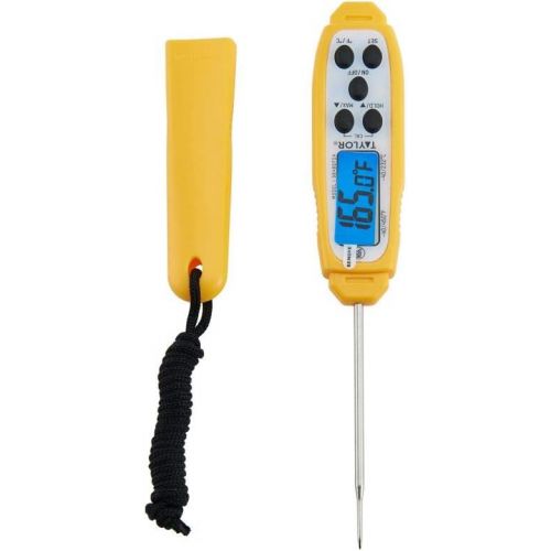  Taylor Precision Products Commercial Anti-Microbial Instant Read Thermometer: Kitchen & Dining