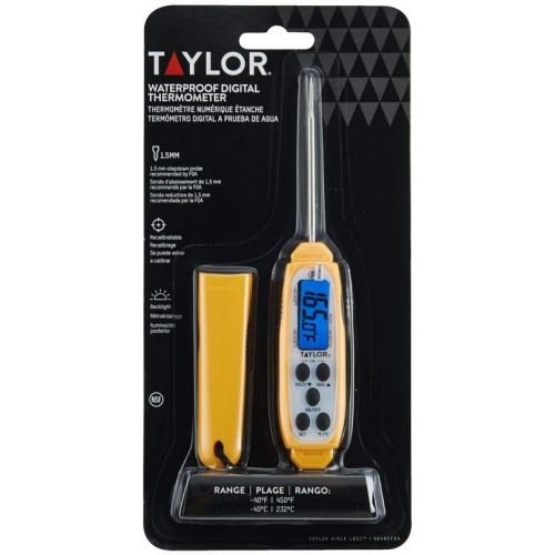  Taylor Precision Products Commercial Anti-Microbial Instant Read Thermometer: Kitchen & Dining