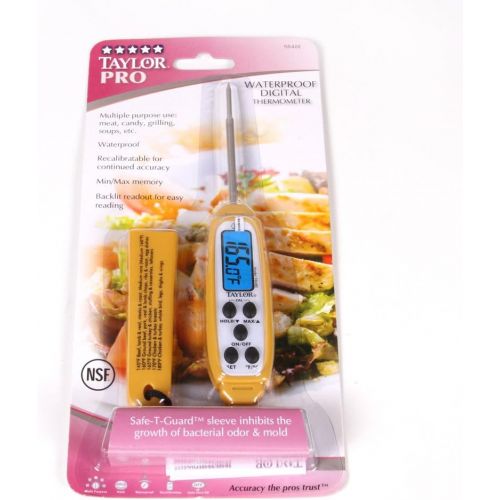  Taylor Precision Products Commercial Anti-Microbial Instant Read Thermometer: Kitchen & Dining