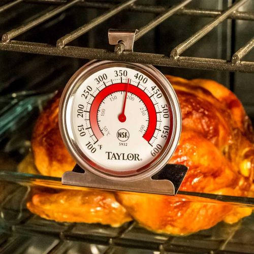  Taylor Precision Products Classic Series Large Dial Thermometer (Oven) - Set of 2