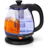 [아마존베스트]Electric Kettle with Tea Infuser, Compact Mini Sized Electric Hot Water Kettle with Keep Warm Function for Home and Office, Black Taylor Swoden