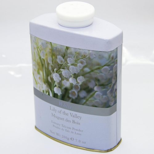  [아마존베스트]Taylor of London Lily of the Valley Luxury Talcum Powder, 7.0 Oz