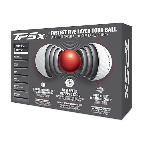  TaylorMade Golf 2024 TP5 Golf Balls