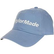 TaylorMade Ladies Core Side Hit Relaxed Adjustable Hat, Light Blue