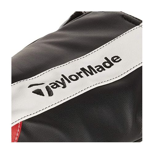  TaylorMade Golf Driver Headcover,White/Black/Red
