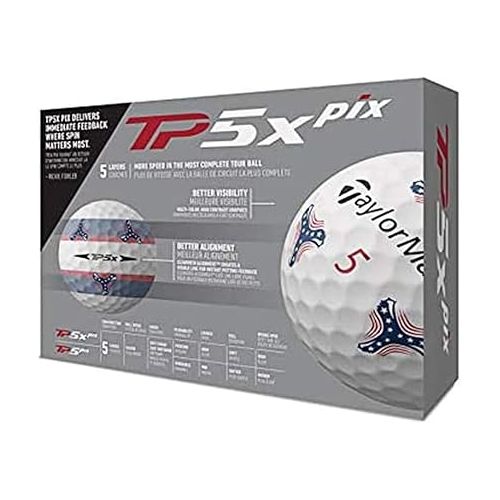  Taylormade TP5x pix 2.0 USA Golf Ball