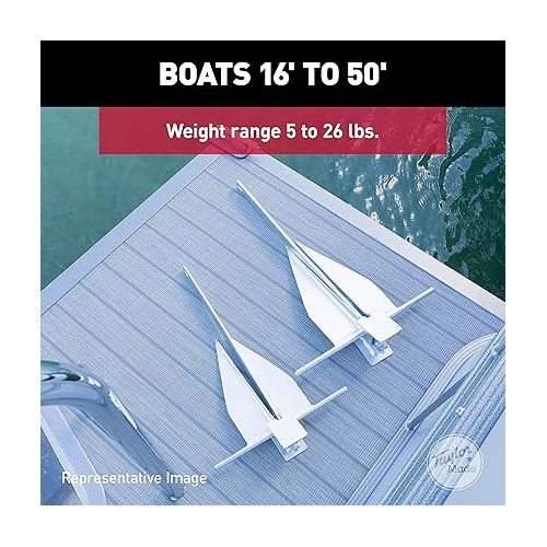  Legacy Series Anchor for Boats 16' to 50' Long