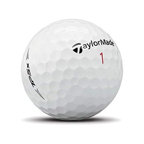  [아마존 핫딜] [아마존핫딜]TaylorMade TP5x Golf Balls, White (One Dozen)