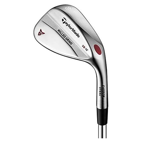  [아마존베스트]TaylorMade MG1 Chrome Wedge, 60 Degree Loft, 10 Degree Standard Bounce, Right Hand, Stiff Flex