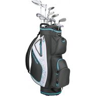 [아마존베스트]TaylorMade Golf Kalea Complete Golf Set (Dr, 3FW, 5FW, 5H, 6H, 7-PW, SW, Putter, Bag)