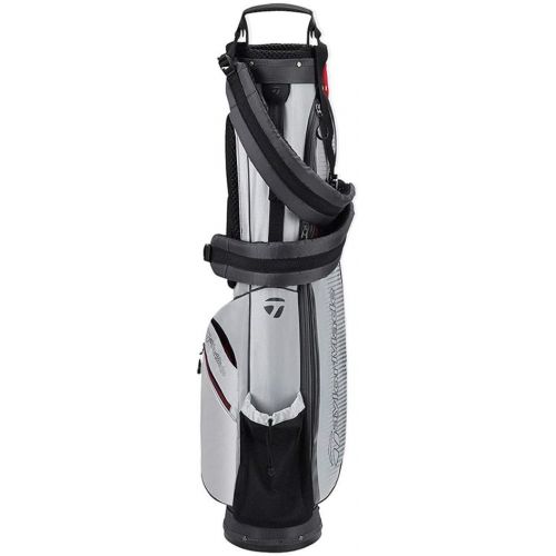  [아마존베스트]Taylor Made 2020 Quiver Ultra Lite Golf Stand Bag Grey/Black