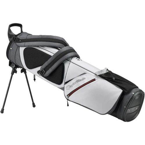  [아마존베스트]Taylor Made 2020 Quiver Ultra Lite Golf Stand Bag Grey/Black
