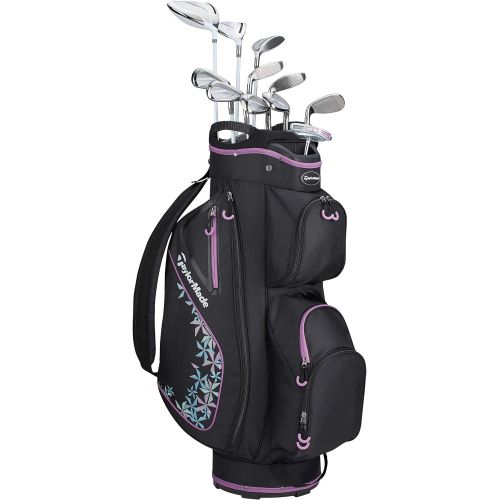  TaylorMade Golf Kalea Complete Golf Set (Dr, 3FW, 5FW, 5H, 6H, 7-PW, SW, Putter, Bag)