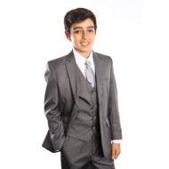 Tazio Boys 5 Piece Suit Grey by TAZIO