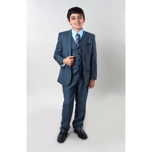  Tazio Boys 6-piece Sharkskin Suit